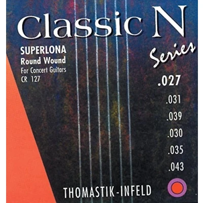 Image of Thomastik Einzelsaite A5 .035 versilberter Kupferdraht CR35 für Klassikgitarre Classic N Series Superlona light Satz CR128, CR127