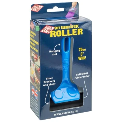 Image of Essdee Ink Roller/Brayer (Soft) 75mm, Blue