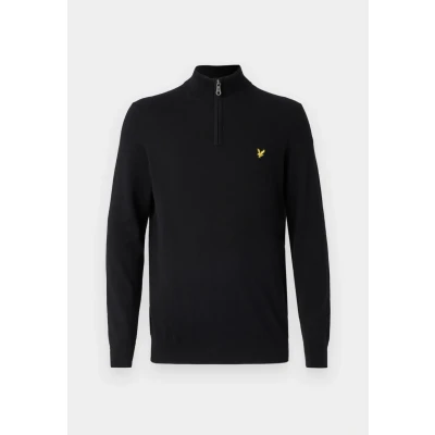 Image of Lyle &amp; Scott Cotton Merino Quarter Zip Jumper