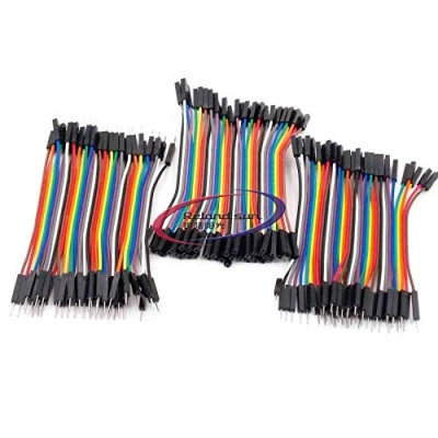 Image of Reland Sun 10cm 20cm 30cm 2.54mm Jumper Wires Cables male to female (10CM Kit)