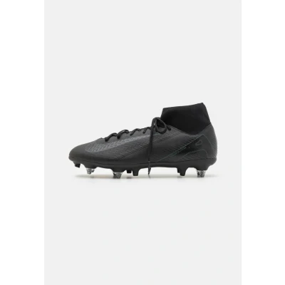 Image of Nike Performance ZOOM Mercurial Superfly 10 ACAD Sgpro AC Screwin stud football boots, Size: 9, Black/deep jungle Synthetics/textile