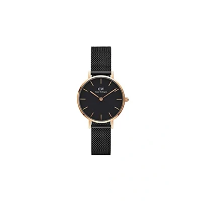 Image of Daniel Wellington Ladies Black Petite Ashfield Watch DW00100245