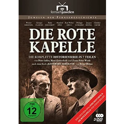 Image of Die rote Kapelle Der legendäre ARD Fernsehfilm in 7 Teilen (3 DVDs)