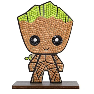 Image of Groot Marvel Crystal Art Buddies Kit