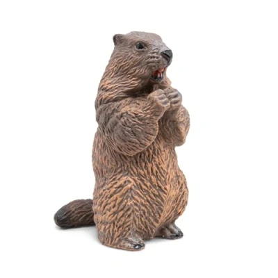 Image of Papo Hand painted Figures Wild Animals The World Beaver 50110 Collectable for Children Suitable Boys and Girls From 3 Years