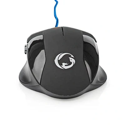 Image of NEDIS Gaming Mouse Wired DPI: 1200/2400 / 4800/7200 dpi Yes Number of buttons: 6 Right Handed 1.50 m Without Lighting