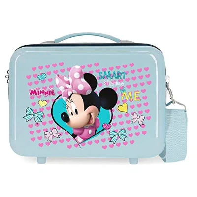 Image of Disney Minnie Happy Helpers Adaptable Beauty Case Blue 29x21x15 cms ABS