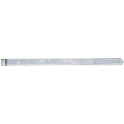 Image of Strap Hinge Straight with Rounded End Rolle 13 mm / 700 x 40 1 STK. galvanisch Gelb verzinkt