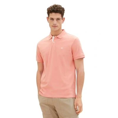 Image of TOM TAILOR Men&#039;s 1031006 Polo Shirt, 12642 Hazy Coral Rose, XL