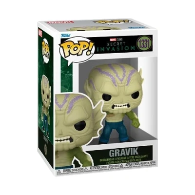Image of Funko Pop! Marvel: Secret Invasion Gravik Collectable Vinyl Figure Gift Idea Official Merchandise Toys for Kids &amp; Adults Marvel Fans Model Collectors and Display