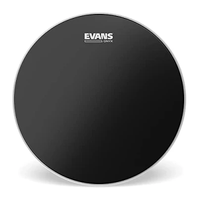 Image of Evans Drum Heads Onyx Tom Drumhead, 16 Inch