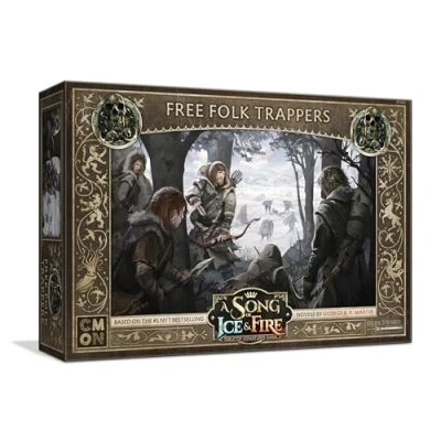 Image of CMON A Song of Ice and Fire: Free Folk Trappers Expansion Miniatures Board Game Ages 14 Plus 2 Players 45 60 Minutes Playing Time