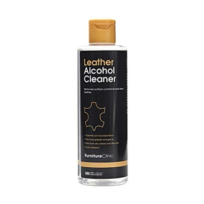 Image of Furniture Clinic Alcohol Cleaner (250ml) Cleaning Solution for Furniture, Isopropyl Multi Purpose Removes Dirt, Grime and Grease from Surfaces Leather Products