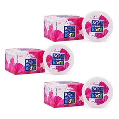 Image of Biofresh Rose of Bulgaria Kids Cream 3 x 75 ml