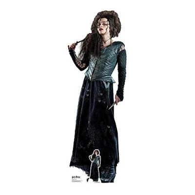 Image of From the Official Harry Potter Books Star Cutouts Lifesize Cardboard Cutout of Bellatrix Lestrange 163 cm Tall