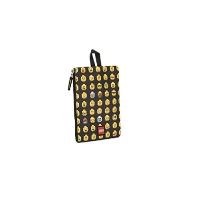 Image of LEGO Kids Minifigure Pouch, Black, One Size, Pouch