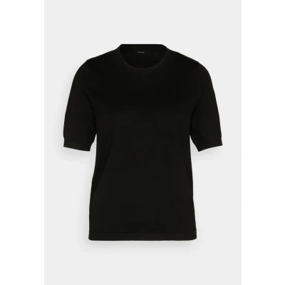 Image of Lindex Polly Basic Tshirt, Women&#039;s, Size: 8, Black