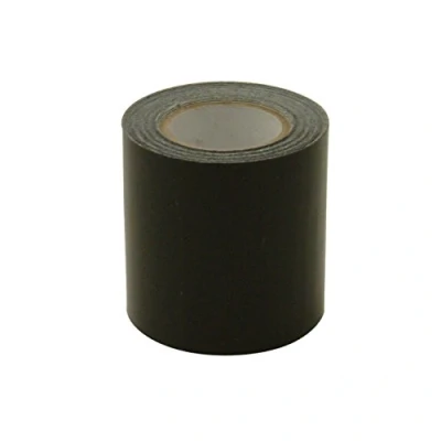Image of JVCC Patch &amp; Repair Tape for Leather and Vinyl Surfaces [Duct Tape] (REPAIR 2HD): 2 in. (48mm Actual) x 15 ft. (Black)