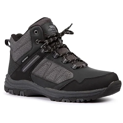 Image of Trespass Mens Walking Boots Waterproof Durable Grip Sole Calle
