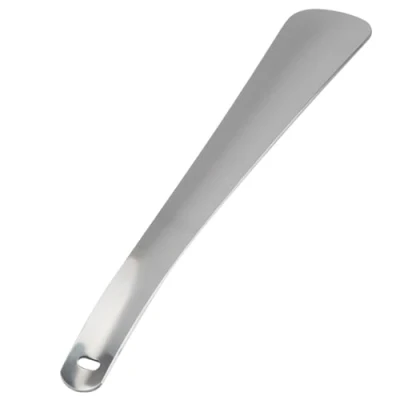 Image of Long Handled Shoehorn, Metal Shoe Horn 30cm Extra Horns Lazy Helper Travel Shoehorns with Hook for Men Women the Elderly