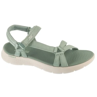 Image of Skechers Women&#039;s GO Walk Flex Sandal Sublime, Sage Textile, 4 UK