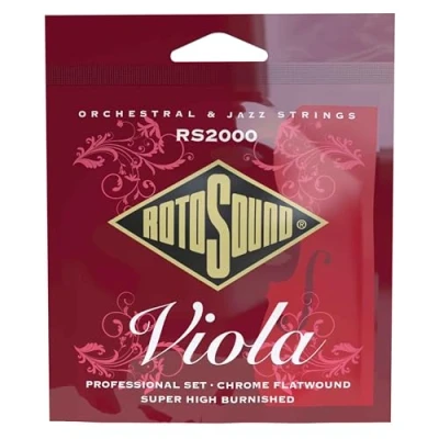 Image of Rotosound RS2000 Flatwound Viola Professional Set