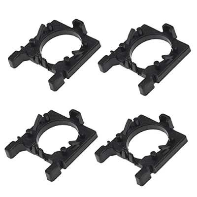 Image of eMagTech 4x H7 LED Headlight Bulb Retainer Bulbs Lampholder Adapter Base Bracket Mounting Clips Compatible with Ford Focus