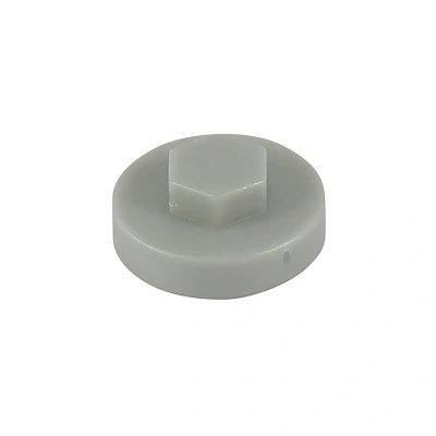Image of 2x TIMCO Hex Head Cover Caps White 1600E55CAP Pack of 1000