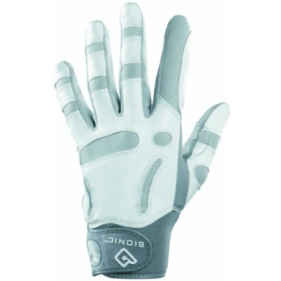 Image of Bionic Men&#039;s ReliefGrip Left Hand (Right Handed Golfer) Golf Glove White, Small