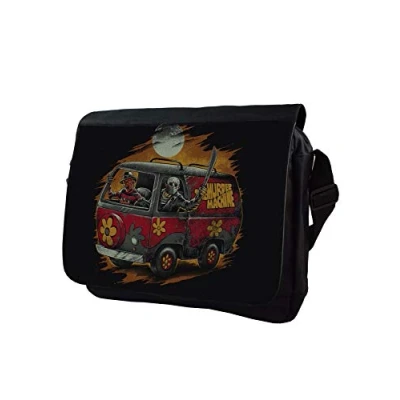 Image of Horror Movie Murder Machine Darkside Scooby Doo Inspired Laptop Bag Messenger Schoolbag