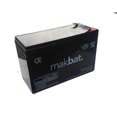 Image of 12 Volt 7AH 7amp Standby Alarm, Fire and Safety, Mobility Scooter, Battery 12V