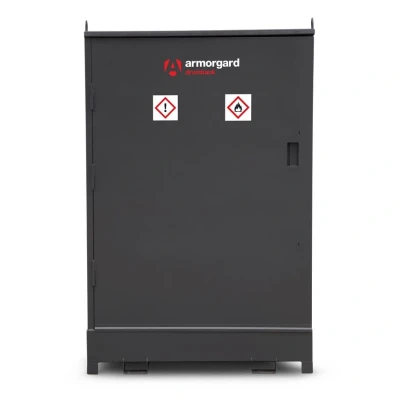 Image of Armorgard DrumBank Enclosed COSHH Stores DB4S (1405W x 1420D 2195H) Model