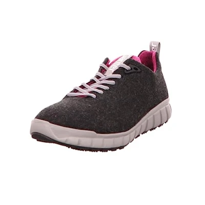 Image of Ganter Women&#039;s EVO Damen Sneaker, Black/Pink, 7 UK