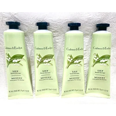 Image of Crabtree &amp; Evelyn Lily Hand Therapy 25g (Set of 4)