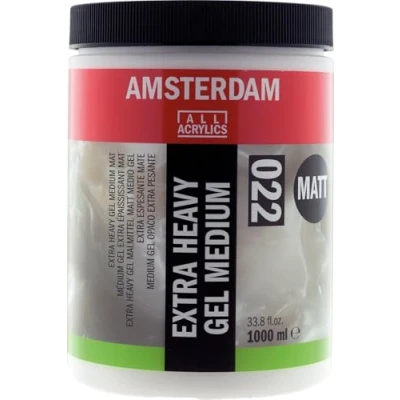 Image of Amsterdam Extra heavy gel medium matt 022 jar 1000 ml (24193022)