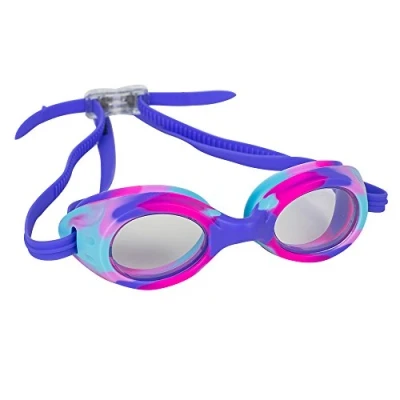 Image of Splaqua Kids Swim Goggles for Boys and Girls Adjustable Straps, Silicone Eye Seal, UV Protection Anti Fog Lenses Swimming Goggle by (Purple)