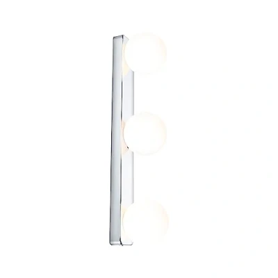 Image of Paulmann 71063 Wall luminaire Selection Bathroom Gove IP44 G9 230V max. 3x20W dimmable Chrome, Satin