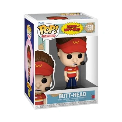 Image of Funko Pop! TV: Beavis &amp; Butt Head and Butthead Collectable Vinyl Figure Gift Idea Official Merchandise Toys for Kids Adults TV Fans Model Collectors