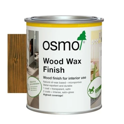 Image of Osmo Wood Wax Finish 3166 Walnut (750ML, Walnut)