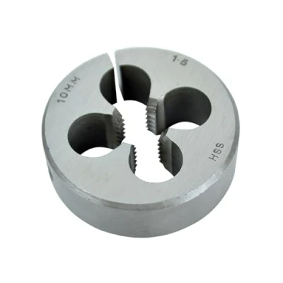 Image of Faithfull HSS Straight Flute Split Die M10 x 1.50, 1.1/2in OD FAIHSSDM10