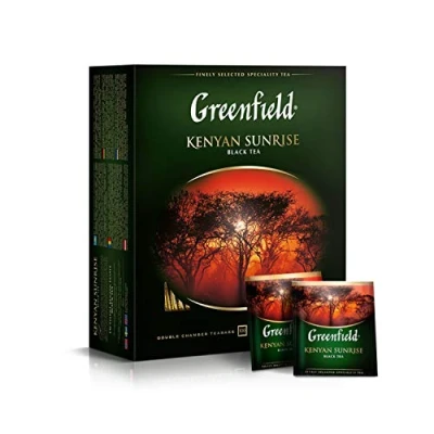 Image of Greenfield Black Tea Kenyan Sunrise (100 Bags)