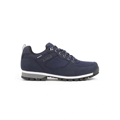 Image of Aigle Men&#039;s Plutno 2 Mtd Sneaker, Dark Navy Blue, 9.5 UK