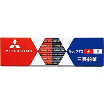 Image of Mitsubishi pencil Co., Ltd. Zhu Ai hexagon 772 K772 (japan import)