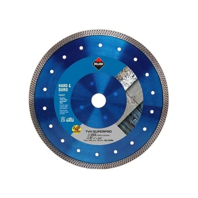 Image of Dsque à tronçonner diamanté pour matériaux durs 200 mm tv superpro RUBI 31936, grey