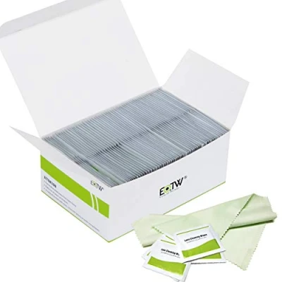Image of Screen Cleaning Wipes Individually Wrapped, EOTW Desin Fektion for Mobile Phone/Monitor/Laptop/iPad/LCD TV/Tablet PC/Keyboard/Mouse, Pack of 120