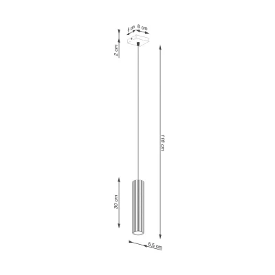 Image of Karbon Minimalist Pendant Lamp White
