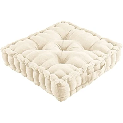 Image of easylife lifestyle solutions Armchair Booster Cushions Cream 50x50x10cm