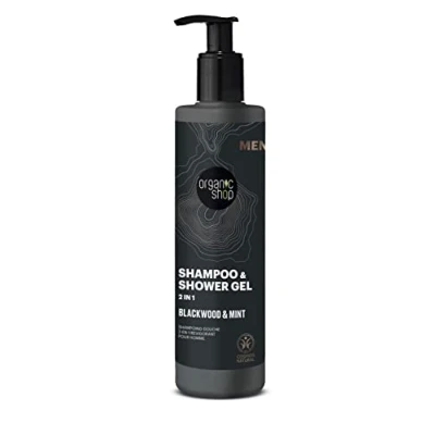 Image of ORGANIC SHOP Men Blackwood CHAMPU &amp; Gel DE BAÑO 2IN1 280ML