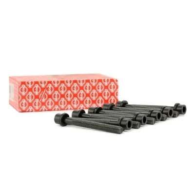 Image of 8M0067207, 8M006720710x Cylinder Head Bolt Kit ELRING 819.824 Female Star VOLKSWAGEN: Passat B5 Saloon, TRANSPORTER 4, 3