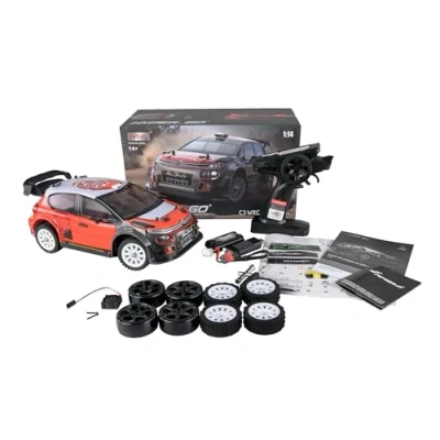 Image of Amewi 21105 Hyper Go Citroen C3 WRC Remote Controlled car, Black/red